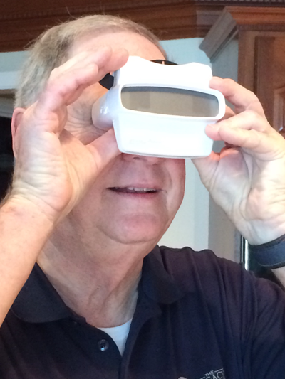 Dad's are always excited to get a personalized RetroViewer