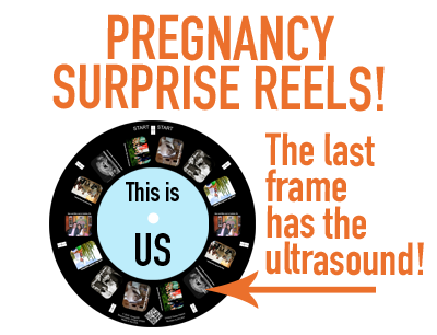 Surprise everyone with a pregnancy announcement reel