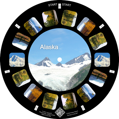 A trip to Alaska remembered on a custom reel viewer